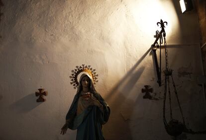 Virgen en la Iglesia de Bermillo de Alba.