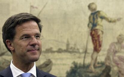 El primer ministro de Holanda, Mark Rutte.