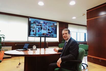 Abel Caballero, presidente de la FEMP y alcalde de Vigo.