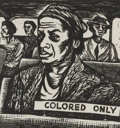 'I have special reservations', de Elizabeth Catlett