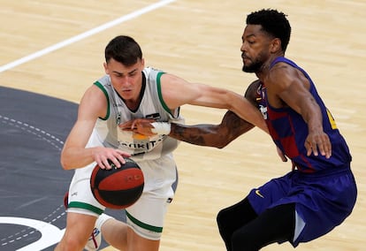 Dimitrijevic y Higgins, en el Penya-Bar?a, en Valencia.