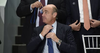 El ministro de Economía, Luis de Guindos.