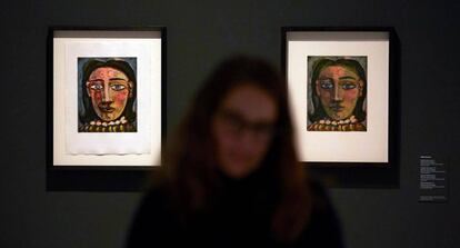 Dos retratos de Dora Maar realizados por Picasso en 1939.