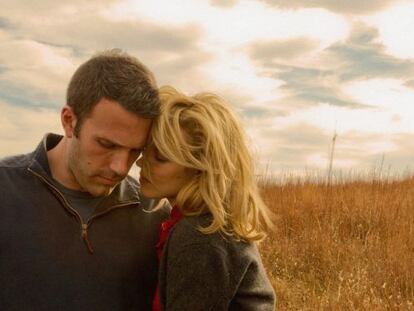 Old flames: Ben Affleck and Rachel McAdams in Terrence Malick&#039;s To the Wonder