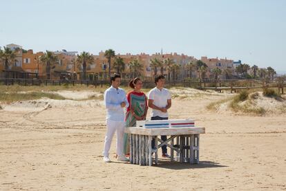 Pepe Rodríguez, Samantha Vallejo-Nágera y Jordi Cruz, jurados de 'MasterChef'.