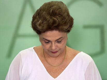 Dilma Rousseff, no &uacute;ltimo dia 1.