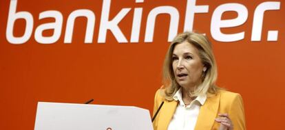 La consejera delegada de Bankinter, Mar&iacute;a Dolores Dancausa. EFE/Archivo