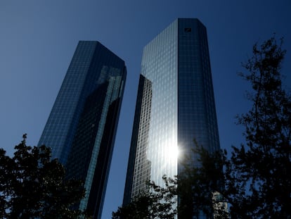 Sede en Fráncfort de Deutsche Bank, el pasado 21 de septiembre.