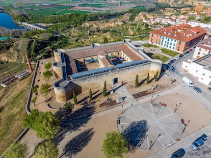 Vista aérea del Alcázar en la localidad zamorana.