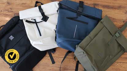Probamos las mejores mochilas enrollables. EL PAÍS ESCAPARATE.