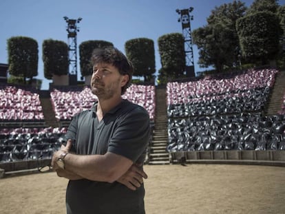 Oriol Broggi, el 2018 al Teatre Grec de Barcelona.