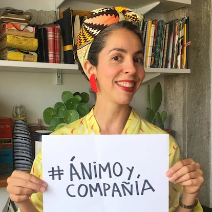 Laura Martínez del Pozo, creadora de la firma PeSeta y de la campaña 'Ánimo y Compañía'