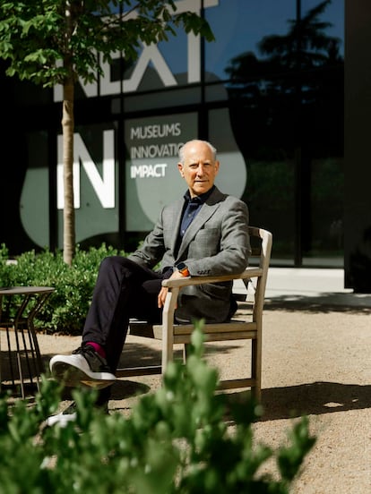Glenn Lowry, director del MoMA, fotografiado en Madrid en primavera, durante la Next in Summit.