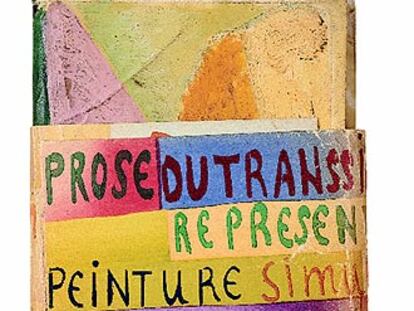 Portada de <i>La Prose du transsibérian et de la petite Jehanne de France,</i> de Sonia Delaunay, del Museo Zadkine.