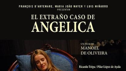 Cartel de El extraño caso de Angélica