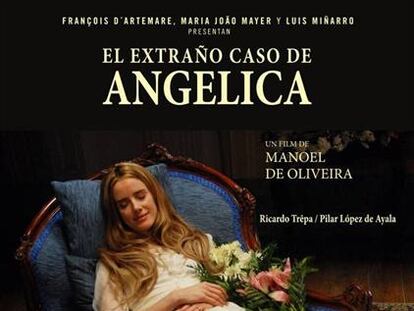 Cartel de El extraño caso de Angélica
