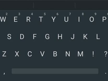 Cómo activar una fila numérica en el teclado de Google para Android