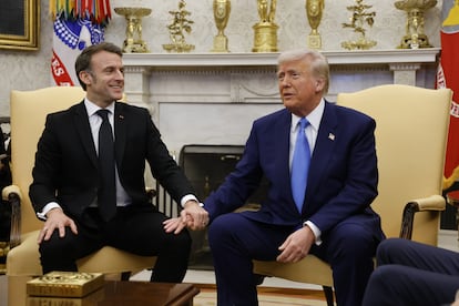 Trump y Macron