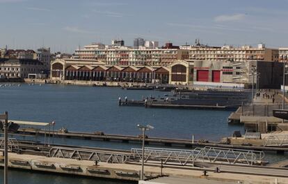 D&aacute;rsena del puerto de Valencia en una imagen de archivo.