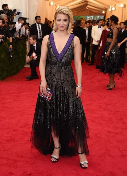 Dianna Agron, de Prada