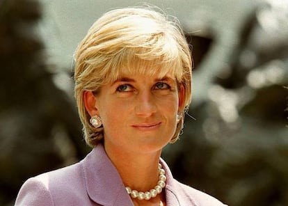 Diana durante una recepci&oacute;n en Washington en junio de 1997. 