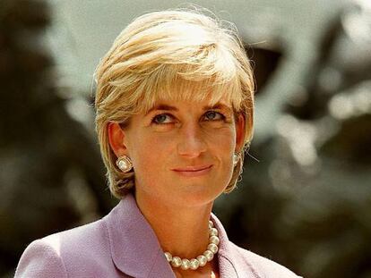 Diana durante una recepci&oacute;n en Washington en junio de 1997. 