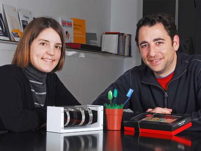 Mariona López y Abel de Benito, socios y fundadores de 2creativo