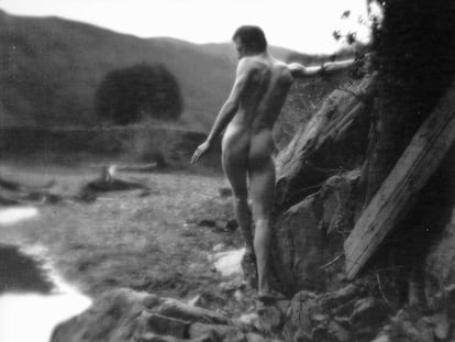 Roi on the Dipsea Trail, 1918