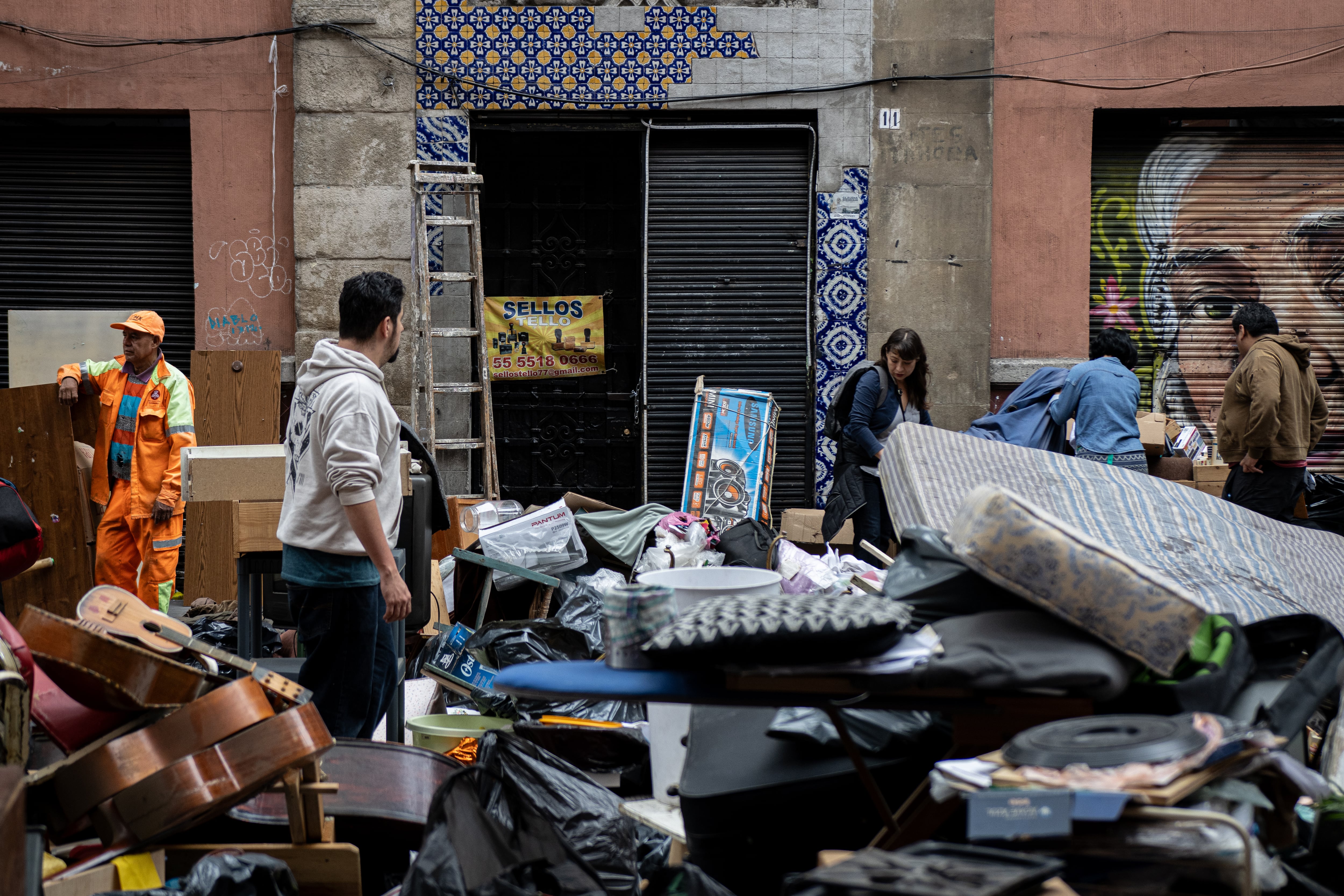 Dos desalojos en dos días: familias enteras se quedan en la calle en la alcaldía Cuauhtémoc