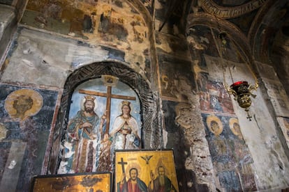 El monasterio de Pantanassa, en Mistrá.