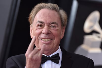 El compositor Andrew Lloyd Webber.