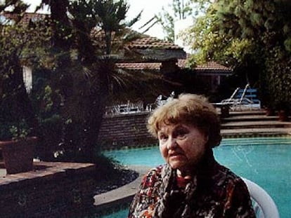 Elfriede Rinkel, en una imagen tomada durante su estancia en California.