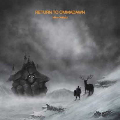 Car&aacute;tula del nuevo disco de Mike Oldfield, &#039;Return to Ommadawn&#039;.