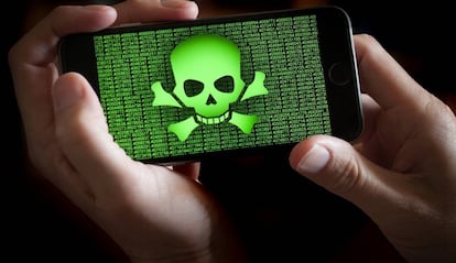 Malware en un teléfono