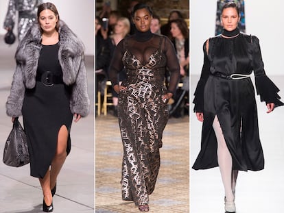 Por fin las modelos de talla grande desfilan para las grandes firmas