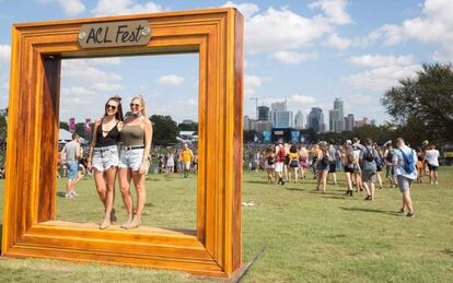 Asistentes al ACL Festival de Austin, Texas