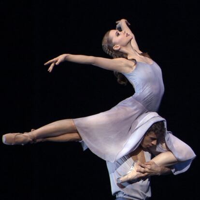 Imagen del documental <i>El esfuerzo y el ánimo,</i> de Arantxa Aguirre, sobre el Maurice Béjart Ballet.