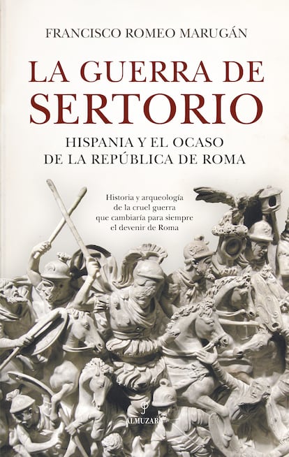 Portada de 'La guerra de Sertorio', de Francisco Romeo Marugán