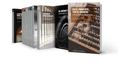 Libros de la colección 'Grandes ideas de las matemáticas'. 