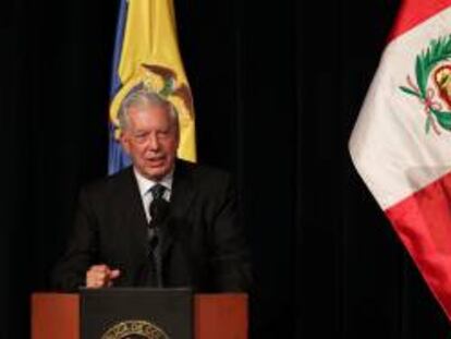 El escritor y Premio Nobel de Literatura Mario Vargas Llosa. EFE/Archivo