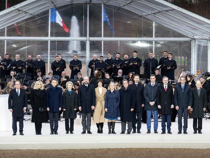 Reunión de líderes de la UE en Versalles, el pasado 11 de marzo.