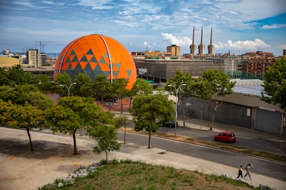 Vista del centro comercial Magic de Badalona.