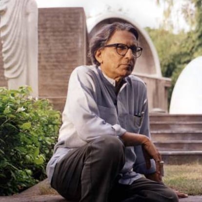 El arquitecto indio Balkrishna Doshi.