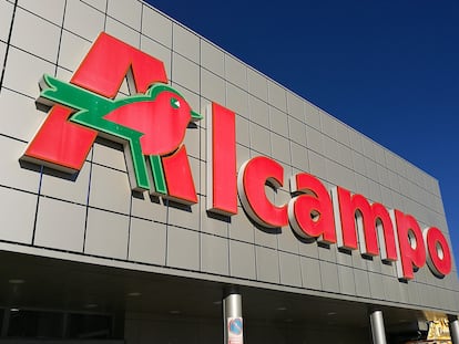 Un hipermercado Alcampo en Madrid.