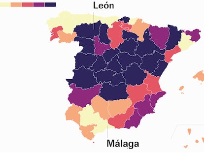 Por qué en León hay un mayor porcentaje de muertes por calor que en Málaga con menos días de altas temperaturas