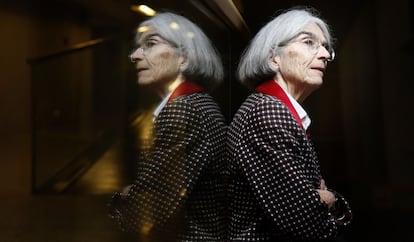 Donna Leon, la semana pasada en los Teatros del Canal (Madrid).