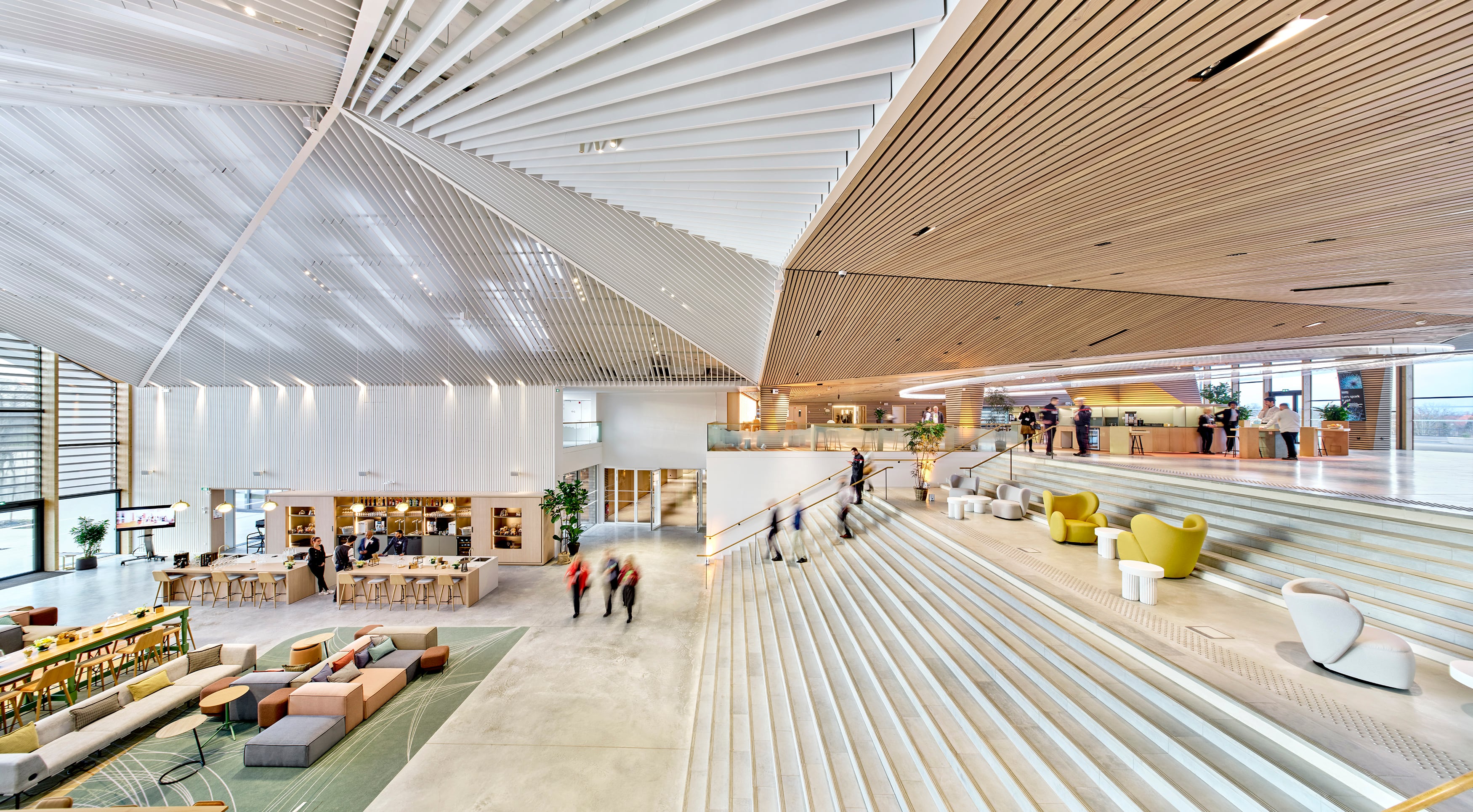 Interior de la Deloitte University EMEA.