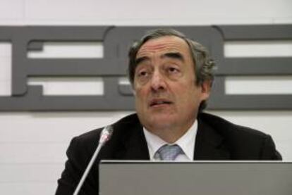 El presidente de la CEOE, Juan Rosell. EFE/Archivo