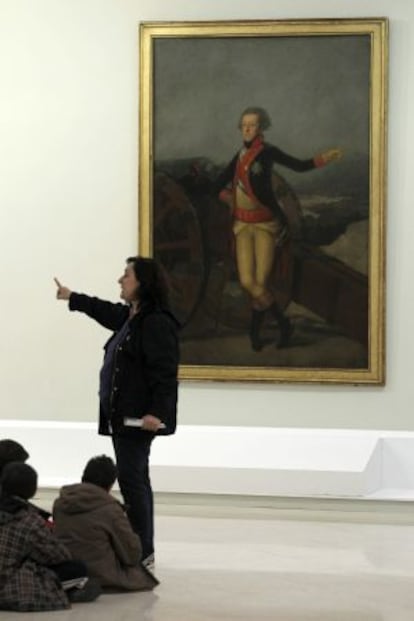 Presentación de la obra 'Retrato del General Ricardos' (1794) de Francisco de Goya.