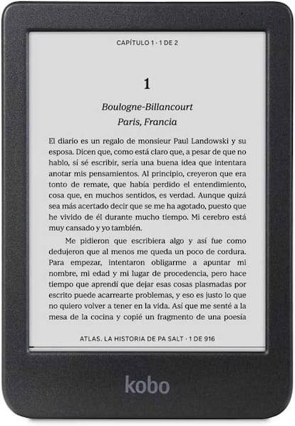 Libro electrónico Kobo Clara B&W